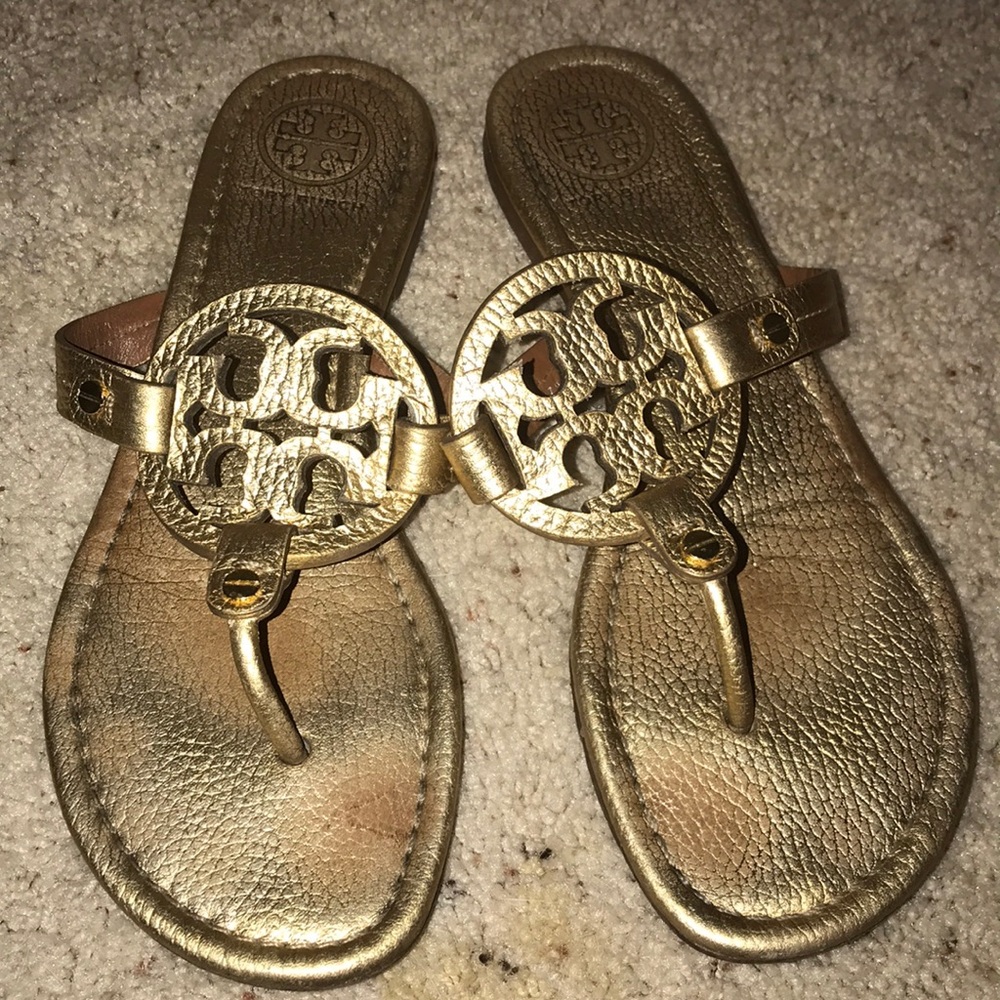 Tory Burch Gold Sandals